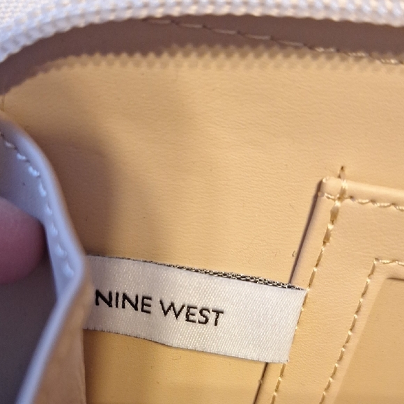 Nine West Pale Pink Floral Zip-Around Wallet - Picture 3 of 4